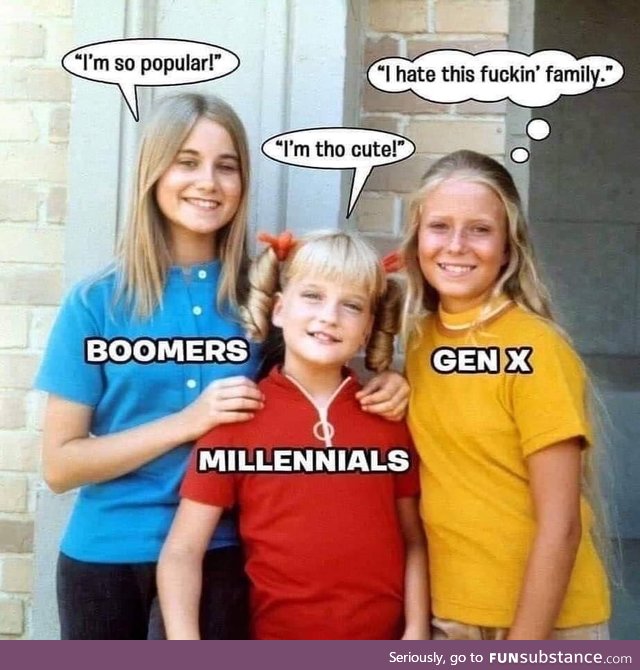 Gen X has middle child syndrome
