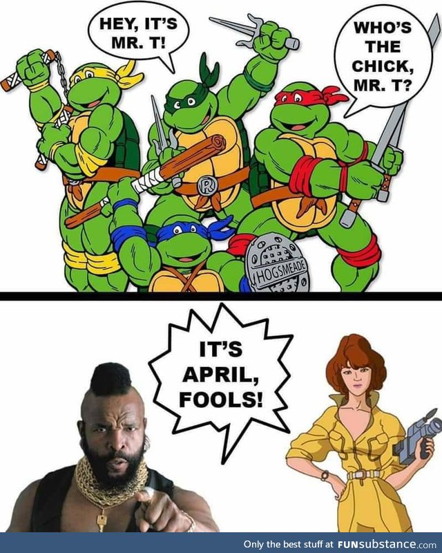 Pity the fool ..