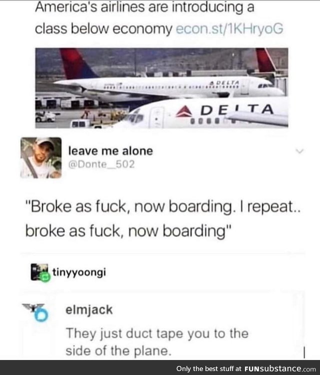 Finally I can board planes more frequently
