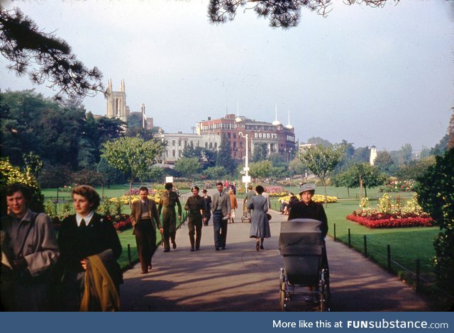 Bournemouth Gardens, England, 1951