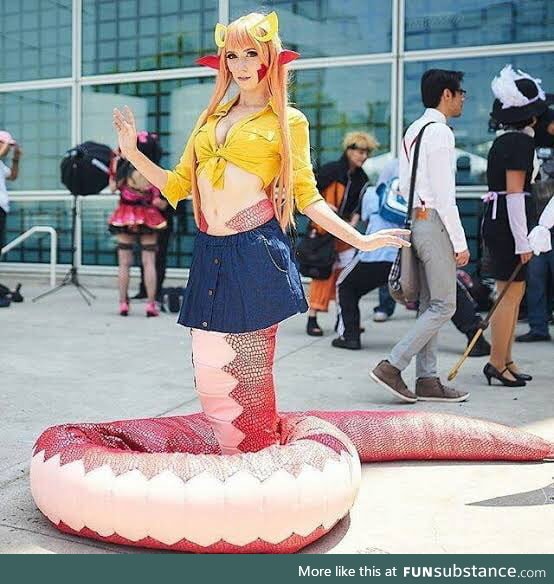 Lamia cosplay