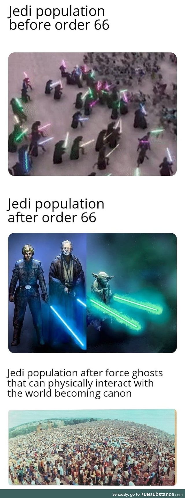 I know there were more Jedi before the order