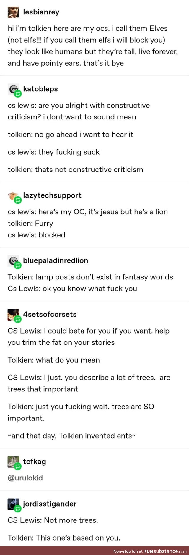 C.S. Lewis and J.R.R. Tolkien