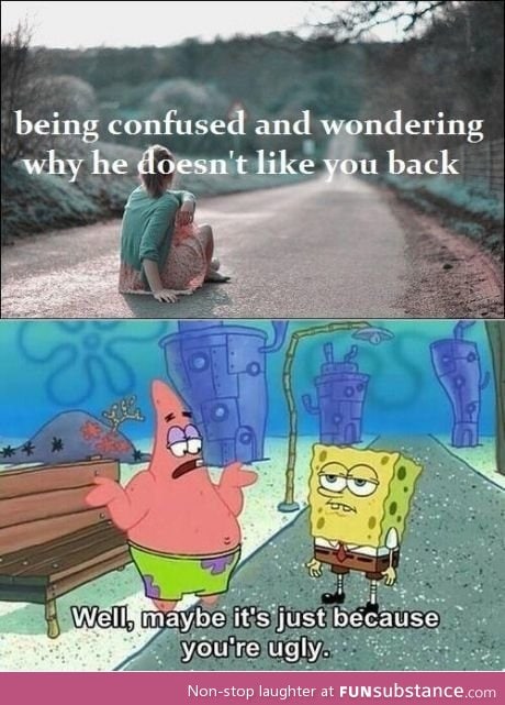Patrick star always has the answer
