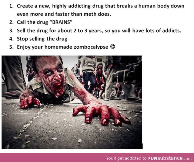Create your own homemade zombie apocalypse
