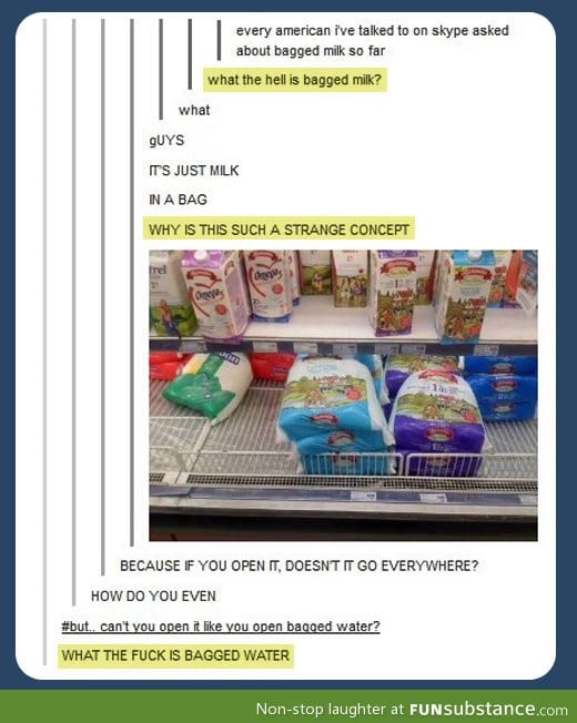 What the hell is bagged milk?