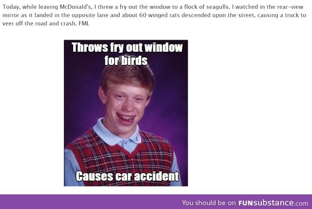 Bad luck brian