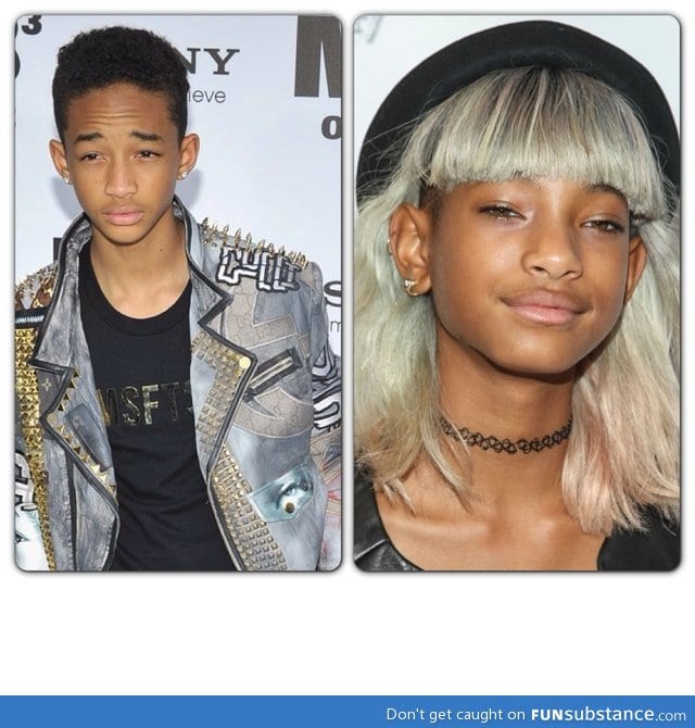 Anyone else think that Willow Smith might just be Jaden Smith in drag?