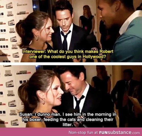 Susan Downey keeps it real