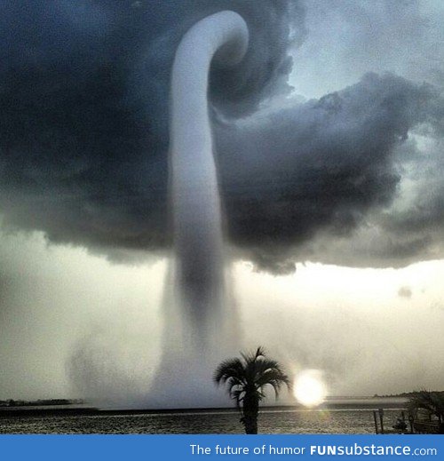Coolest waterspout pic I have ever seen