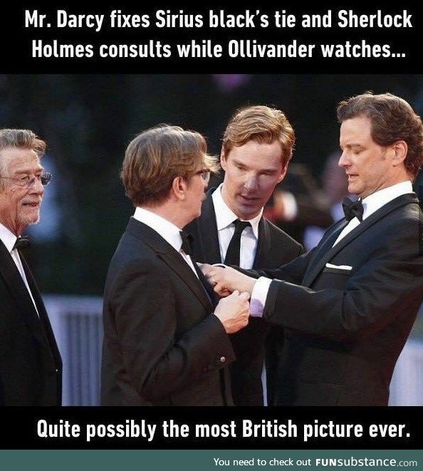 Most British picture ever (and once again not a lip among them)