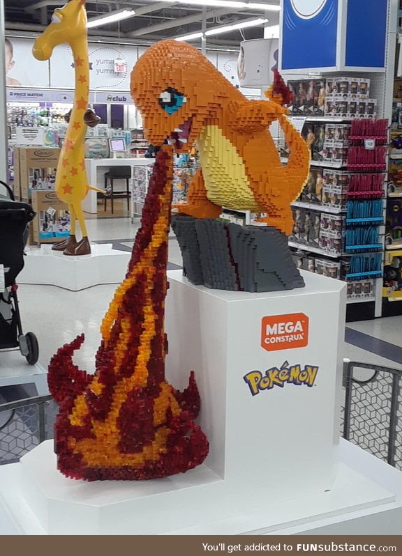 Charmander out of LEGOS