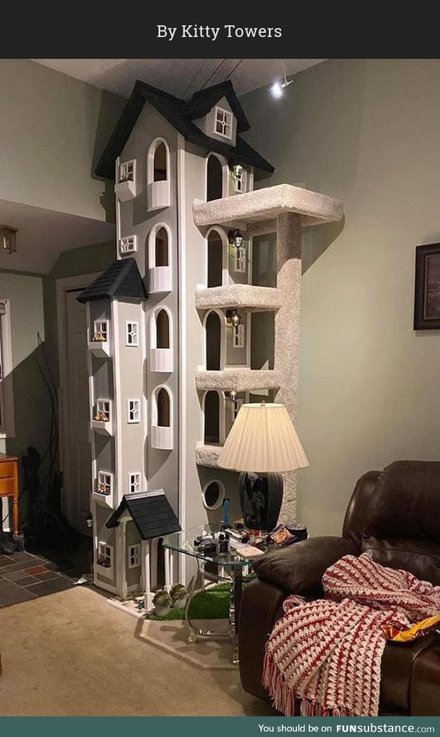 Rob Coutu and his Kitty Tower