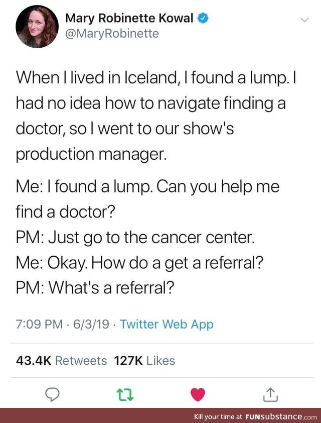 Iceland seems like a good place to maybe have cancer