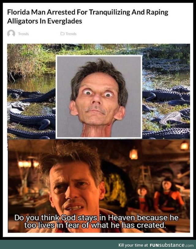 Florida man strikes again