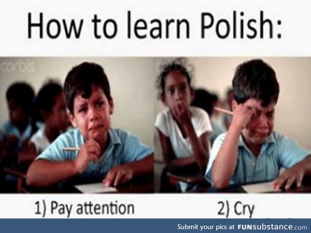 Admit it, Polska trudny język