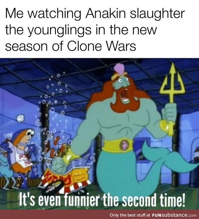 Didn't actually watch clone wars