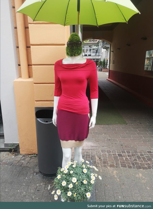 This store in my town is setting unrealistic beauty standars