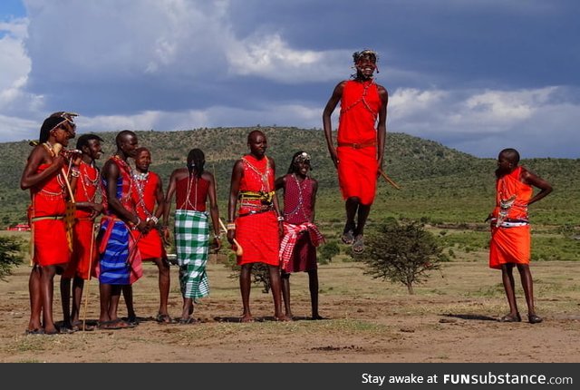 The Kenyan Maasai people. After 9/11 they donated 14 cows to America. To the tribe the