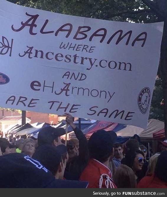 Since we’re telling Alabama jokes