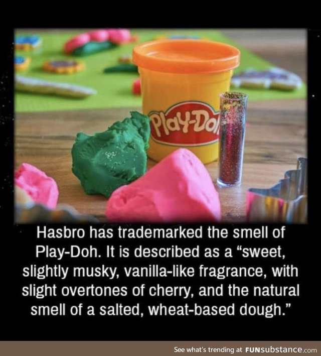 OK Play-Doh... Whatever you say