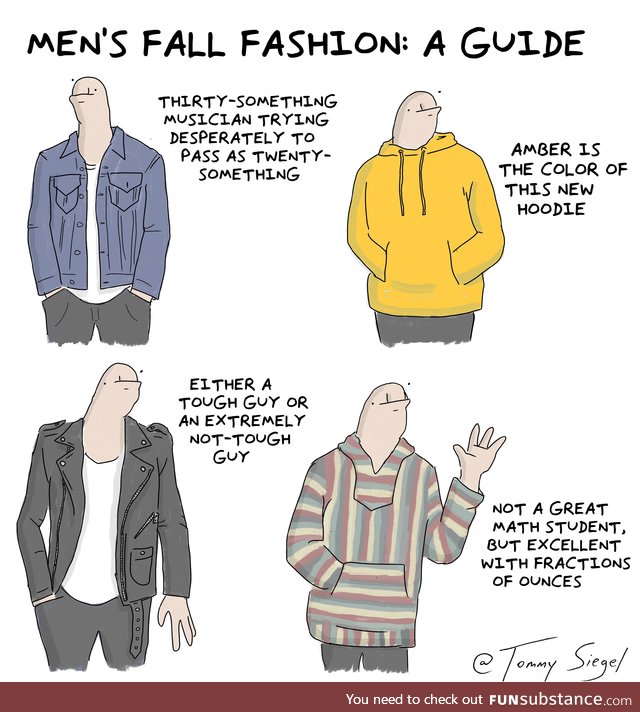 Men’s fall fashion: A guide