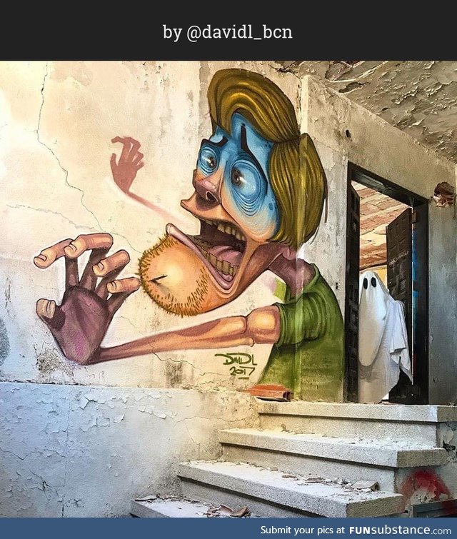 Graffiti in abandoned houses 17