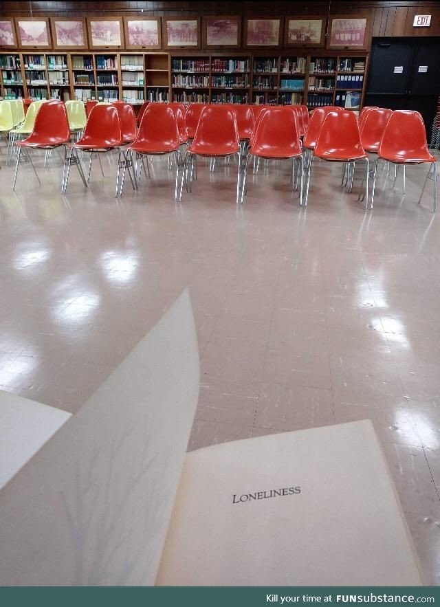 Nobody came to my loneliness seminar