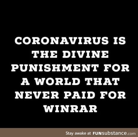 Winrar is the virus