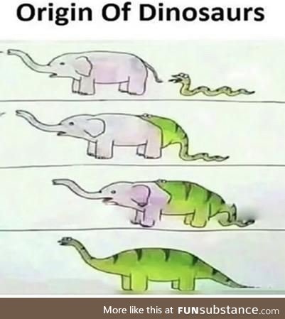Elephants before dinosaurs