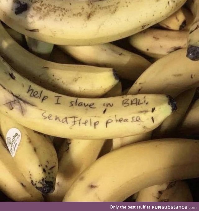 Well thats a strange banana