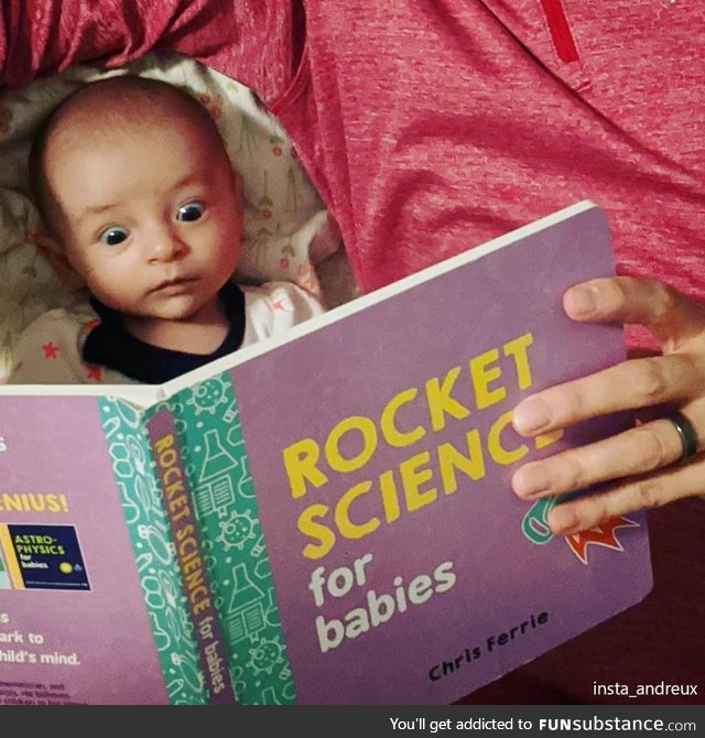 I heard you guys like babies having their mind's blown by science