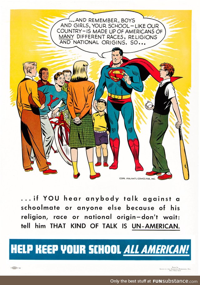 1950's Superman Was Woke AF