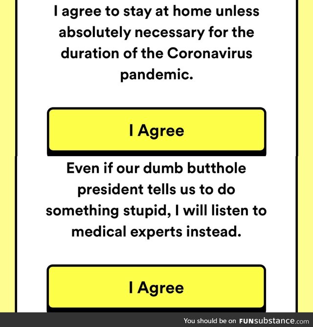 Went to download the free ‘family edition’ of cards against humanity and had to agree