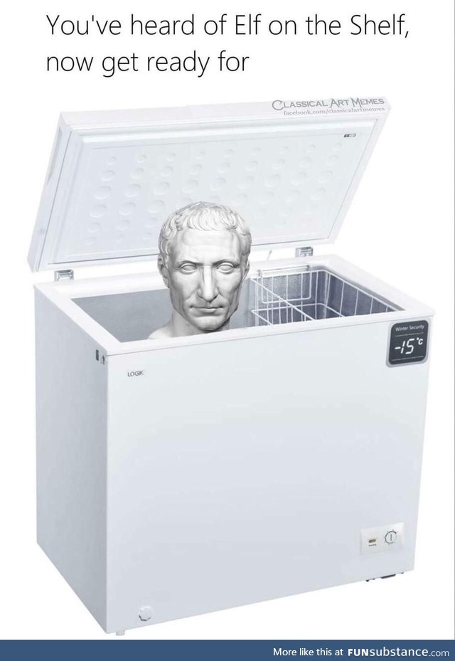 Caesar in a freezer