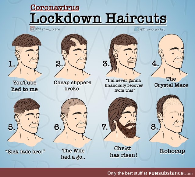 Lockdown haircuts
