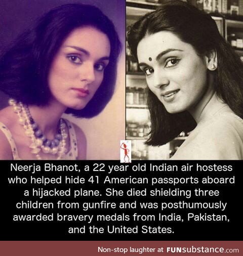 Neerja Bhanot , a brave savior & her sacrifice will be remembered forever