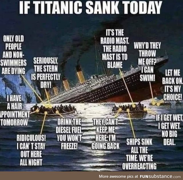 If Titanic sank today