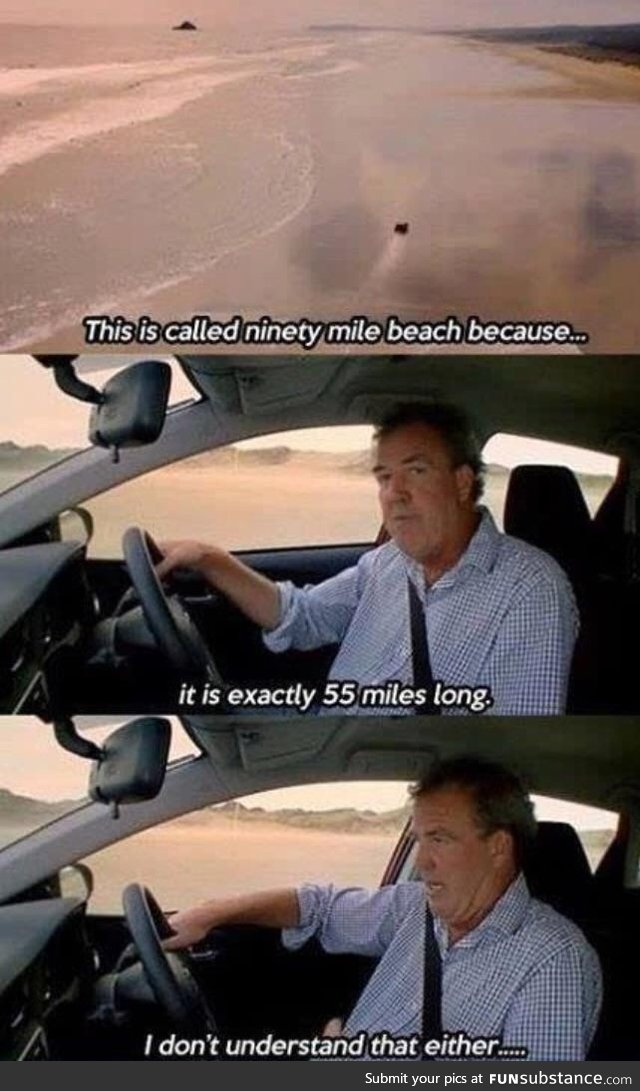 Not even Jeremy Clarkson’s genius can figure that out