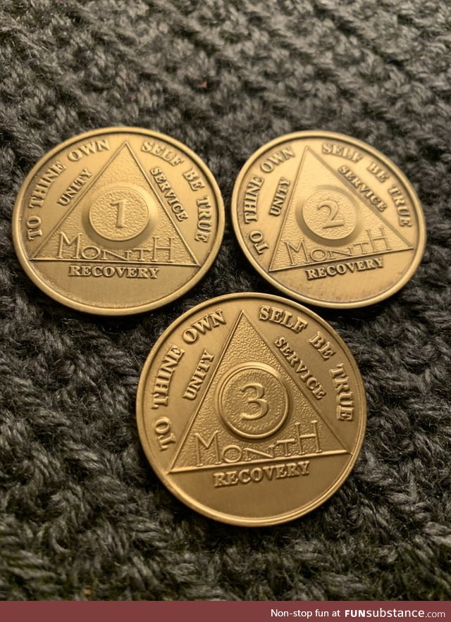 90 days sober! Thank you guys for the support!!!