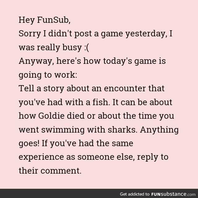 Fishy Fun Day #26: Storytime Edition