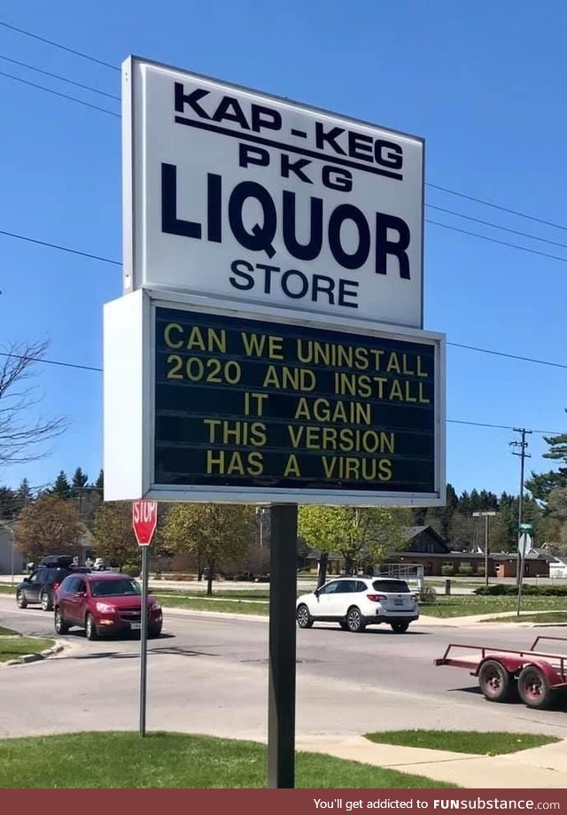 Someone in my town has a sense of humor