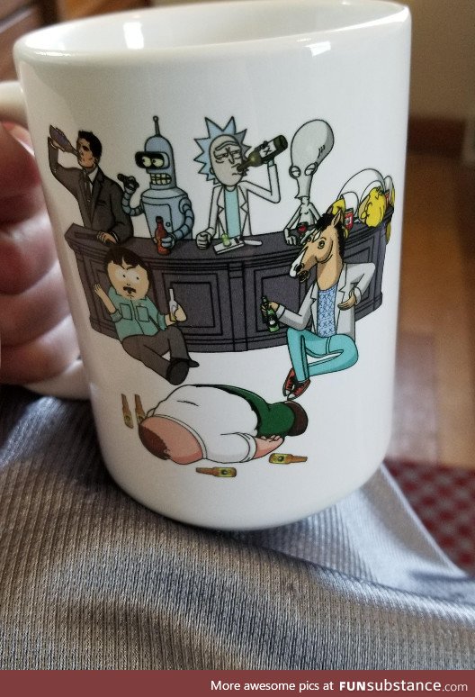 Drinking buddies mug