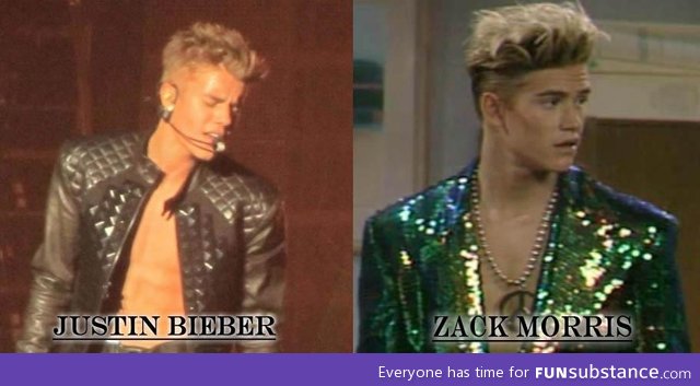 Looks like saved by the bell nailed it