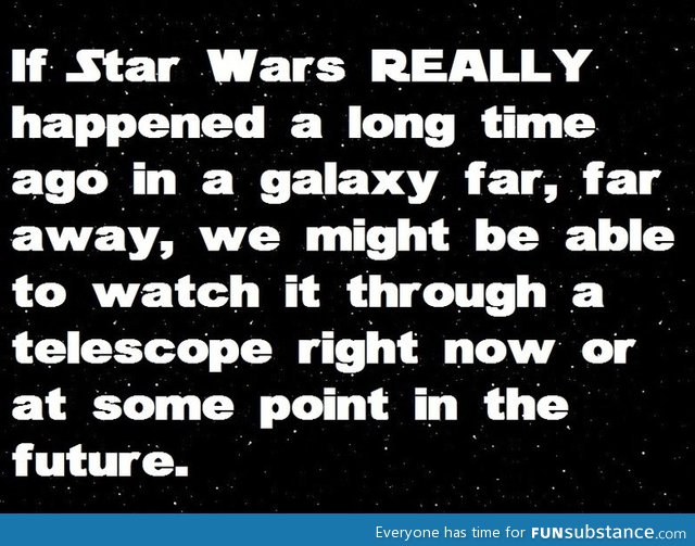 If Star Wars really happened