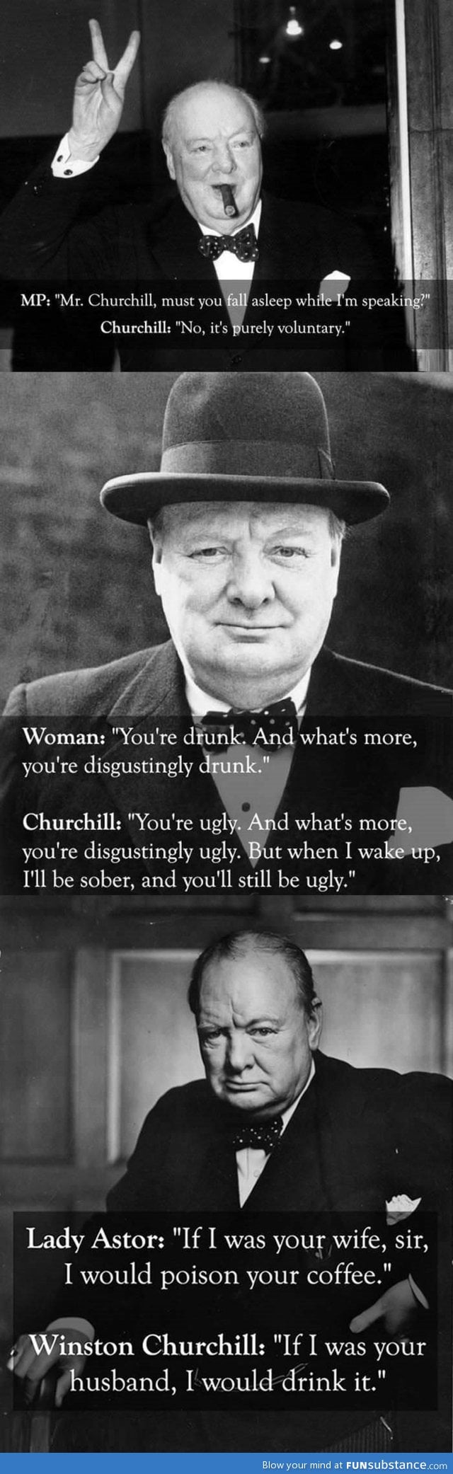Churchill was a boss