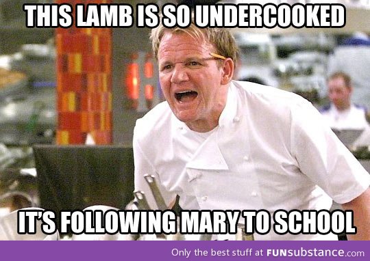 Undercooked Lamb