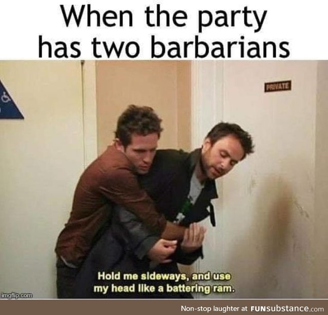 Two barbarians