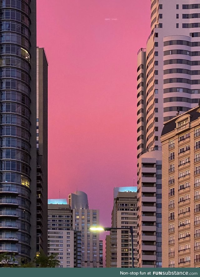 Sunset, buenos aires (no filters)