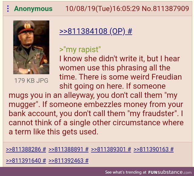Anon has an observation